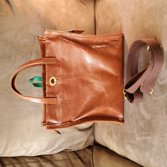 Blair Ritchey Handbags - Blair Ritchey Mini Penn Carryall in Chestnut leather